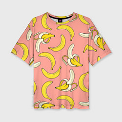 Женская футболка оверсайз Банан 1
