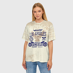 Футболка оверсайз женская Moto t-shirt 1, цвет: 3D-принт — фото 2