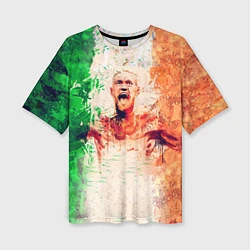 Женская футболка оверсайз Conor McGregor: Ireland