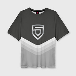 Футболка оверсайз женская Penta Uniform, цвет: 3D-принт