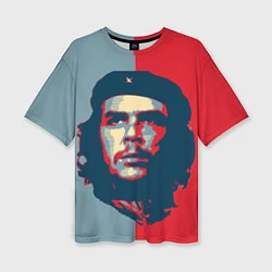 Женская футболка оверсайз Che Guevara