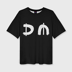 Женская футболка оверсайз DM Rock