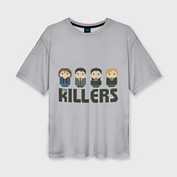 Футболка оверсайз женская The Killers Boys, цвет: 3D-принт