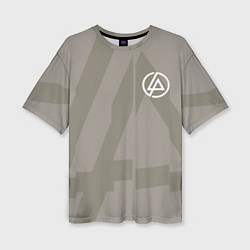 Футболка оверсайз женская Linkin Park: Grey style, цвет: 3D-принт