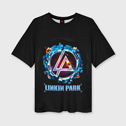 Футболка оверсайз женская Linkin Park: Engine, цвет: 3D-принт