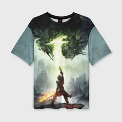 Футболка оверсайз женская Dragon Age: Inquisition, цвет: 3D-принт