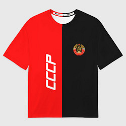Футболка оверсайз женская СССР: Red Collection, цвет: 3D-принт