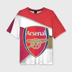 Женская футболка оверсайз FC Arsenal