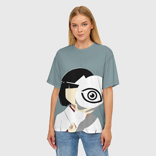 Женская футболка оверсайз Бездомный Бог / 3D-принт – фото 3