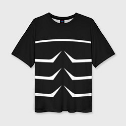 Женская футболка оверсайз Токийский гуль