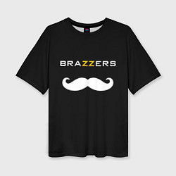 Женская футболка оверсайз BRAZZERS