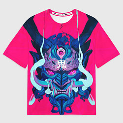Футболка оверсайз женская Мифический зверь, цвет: 3D-принт