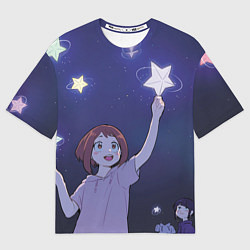 Футболка оверсайз женская Звезда, цвет: 3D-принт