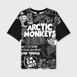 Футболка оверсайз женская Arctic Monkeys: I'm in a Vest, цвет: 3D-принт