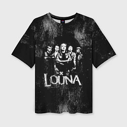 Женская футболка оверсайз Louna