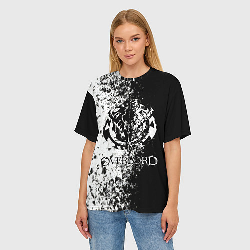 Женская футболка оверсайз Overlord / 3D-принт – фото 3