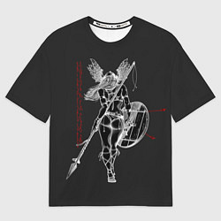 Футболка оверсайз женская Vikings, цвет: 3D-принт