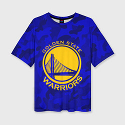 Женская футболка оверсайз GOLDEN STATE WARRIORS