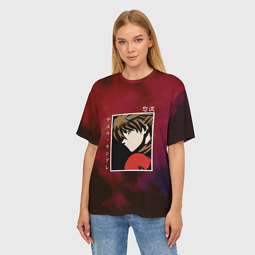 Женская футболка оверсайз Второе дитя / 3D-принт – фото 3