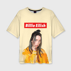 Футболка оверсайз женская BILLIE EILISH, цвет: 3D-принт