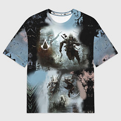 Футболка оверсайз женская Assassin??s Creed, цвет: 3D-принт