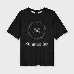 Женская футболка оверсайз Summoning