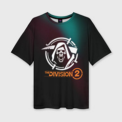 Женская футболка оверсайз The Division 2 Logo