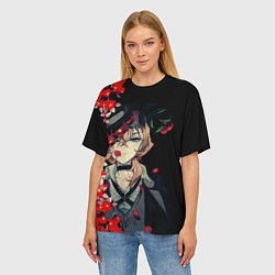 Футболка оверсайз женская Великий из бродячих псов, цвет: 3D-принт — фото 2