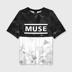 Футболка оверсайз женская Muse, цвет: 3D-принт