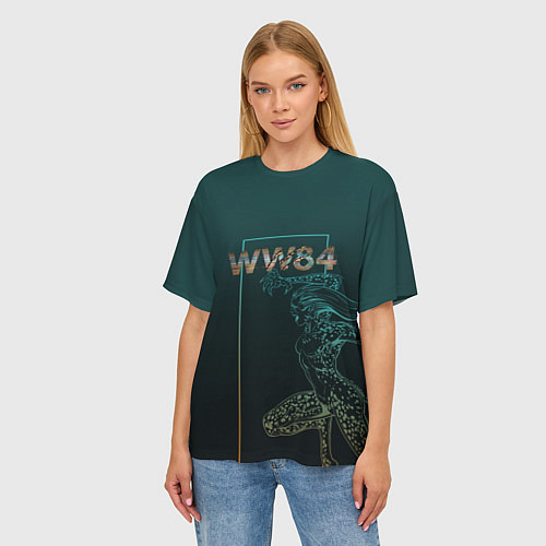 Женская футболка оверсайз WW 84 / 3D-принт – фото 3