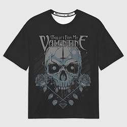 Футболка оверсайз женская Bullet For My Valentine, цвет: 3D-принт
