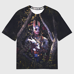 Женская футболка оверсайз Dead by Daylight