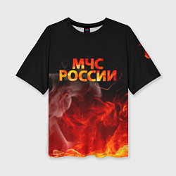 Женская футболка оверсайз МЧС России