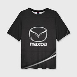 Футболка оверсайз женская MAZDA, цвет: 3D-принт