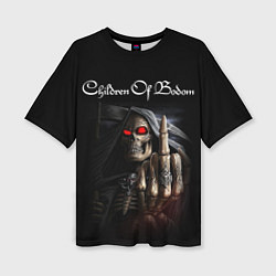 Женская футболка оверсайз Children of Bodom 9