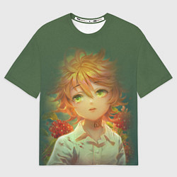 Футболка оверсайз женская The Promised Neverland, цвет: 3D-принт