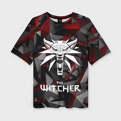 Футболка оверсайз женская The Witcher, цвет: 3D-принт