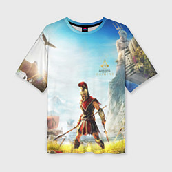 Футболка оверсайз женская AssassinS Creed Origins odyssey, цвет: 3D-принт