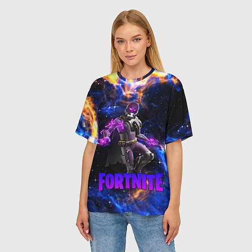 Женская футболка оверсайз Фортнайт Fortnite / 3D-принт – фото 3