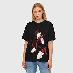 Футболка оверсайз женская Убийца Акаме, цвет: 3D-принт — фото 2
