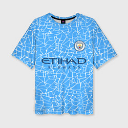 Женская футболка оверсайз Manchester City 2021 Home Kit