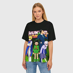 Футболка оверсайз женская Hunter x Hunter, цвет: 3D-принт — фото 2