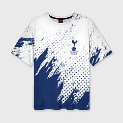 Футболка оверсайз женская Tottenham Hotspur, цвет: 3D-принт