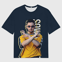 Футболка оверсайз женская Sqwoz bab, цвет: 3D-принт