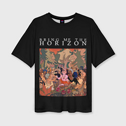 Женская футболка оверсайз BRING ME THE HORIZON