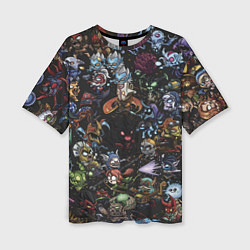 Футболка оверсайз женская Heros Dota 2, цвет: 3D-принт