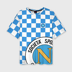 Футболка оверсайз женская Форма Наполи - Марадона 10, цвет: 3D-принт