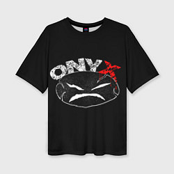 Футболка оверсайз женская Onyx, цвет: 3D-принт