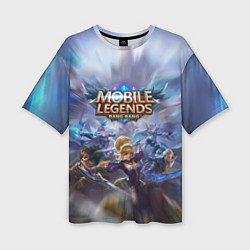 Футболка оверсайз женская Mobile Legends Z, цвет: 3D-принт