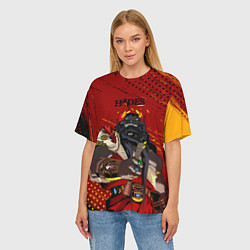 Футболка оверсайз женская Hades - Аид, цвет: 3D-принт — фото 2